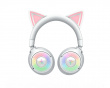 Kraken Kitty V3 PRO Trådløst Gaming Headset - Hvid (DEMO)