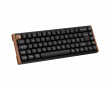 K6 HE SE Trådløst QMK Tastatur [Gateron 2.0 Purple Magnetic Switch] - Wood Black (DEMO)