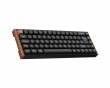K6 HE SE Trådløst QMK Tastatur [Gateron 2.0 Purple Magnetic Switch] - Wood Black (DEMO)