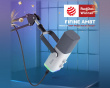 AM8T USB/XLR Dynamisk Mikrofon og Boom Arm - Hvid (DEMO)