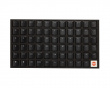 THT Doubleshot PBT Backlit Low-Profile 65-Key - Choc V1 - Sort (DEMO)