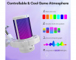 DGM20S - USB RGB Gamingmikrofon Kit - Hvid (DEMO)