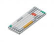 Halo96 V2 Trådløst Tastatur – Ionic White [Lemon Switch] (DEMO)