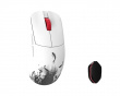 YING Magnesium Gaming Mus - Hvid/Sort [Omron Opticals] (DEMO)