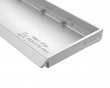60HE v2 Aluminum Case - Bright Silver (DEMO)