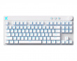 Mix 87 Hall Effect Magnetisk Gaming Tastatur ANSI - Hvid (DEMO)