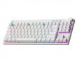Mix 87 Hall Effect Magnetisk Gaming Tastatur ANSI - Hvid (DEMO)