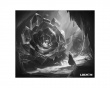 Odyssey Glas Musemåtte - Sort & Hvid - Limited Edition (DEMO)