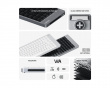 Flow 2 84 Lavprofil Mekanisk Tastatur [Kailh Pulse Tactile] – Sort (DEMO)