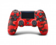 Dualshock 4 Trådløs PS4 Controller v2 - Red Camouflage (Refurbished)