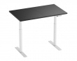 Premium Hæve Sænkebord Elektrisk Skrivebord 1200x700mm - Hvid/Sort