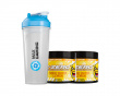 X-Zero Sour Shock Lemon - 2 x 60 Portioner + Shaker
