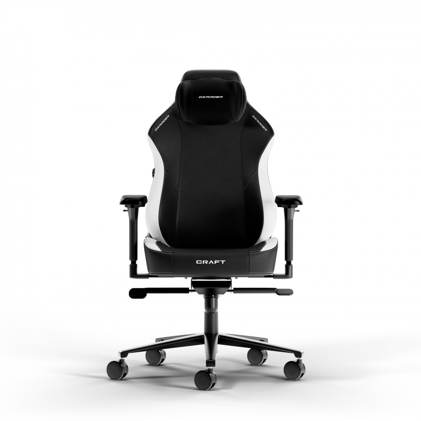 DXRacer CRAFT L Sort & Hvid EPU Læder