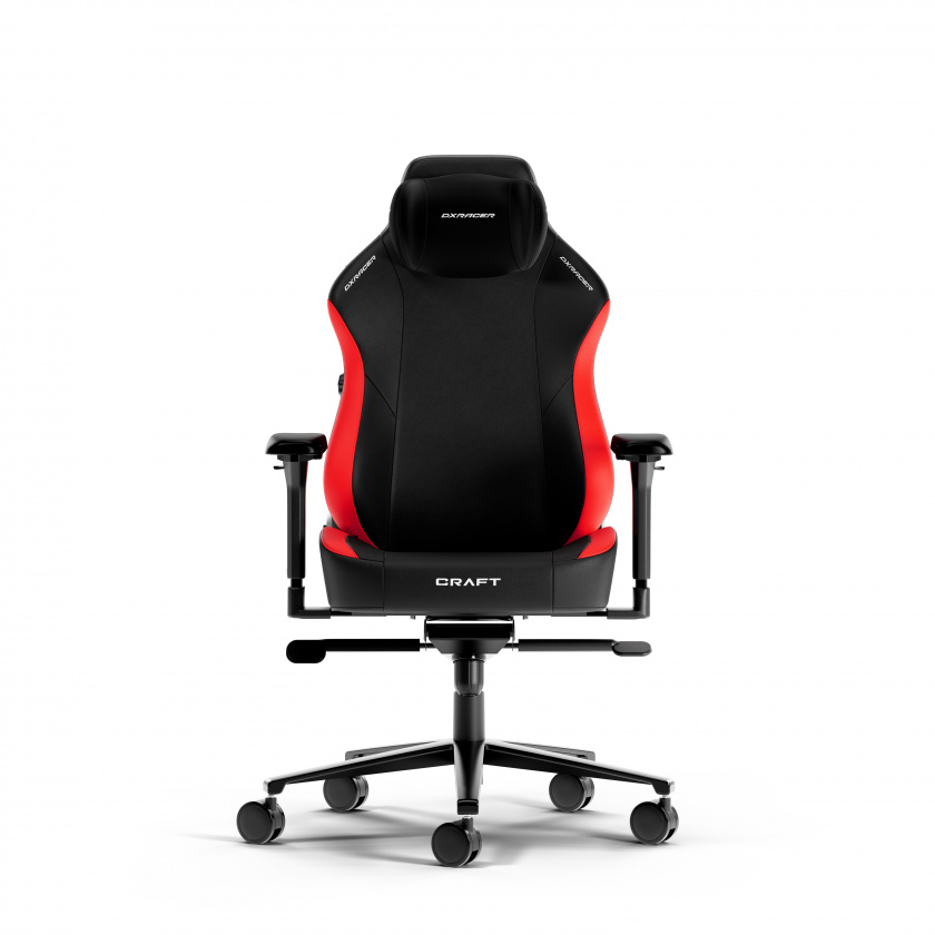 DXRacer CRAFT L Sort & Rød EPU Læder