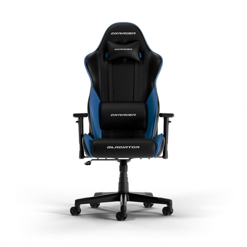 DXRacer GLADIATOR L Sort & Blå PVC Læder