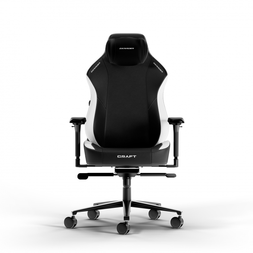 DXRacer CRAFT XL Sort & Hvid EPU Læder