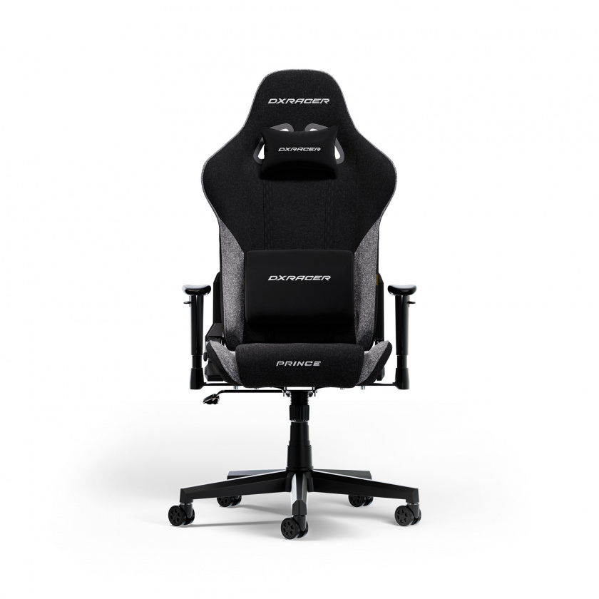 DXRacer PRINCE L Sort & Grå Stof