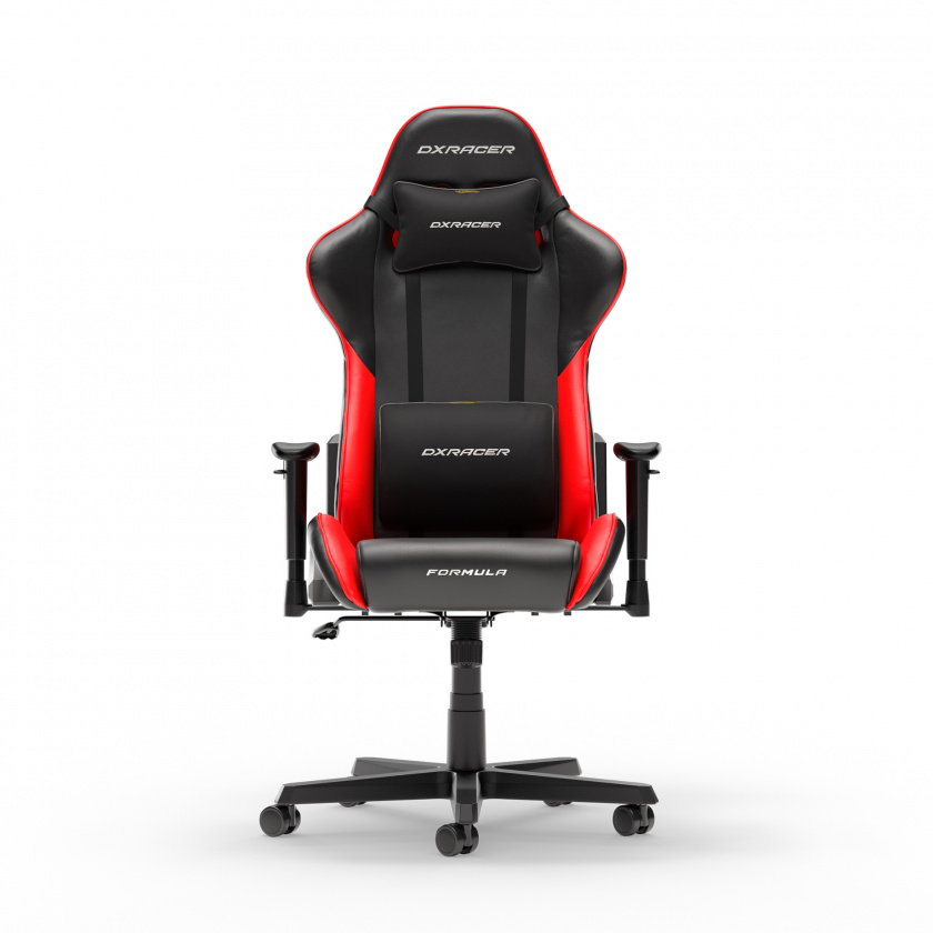 DXRacer FORMULA L Sort & Rød PVC Læder