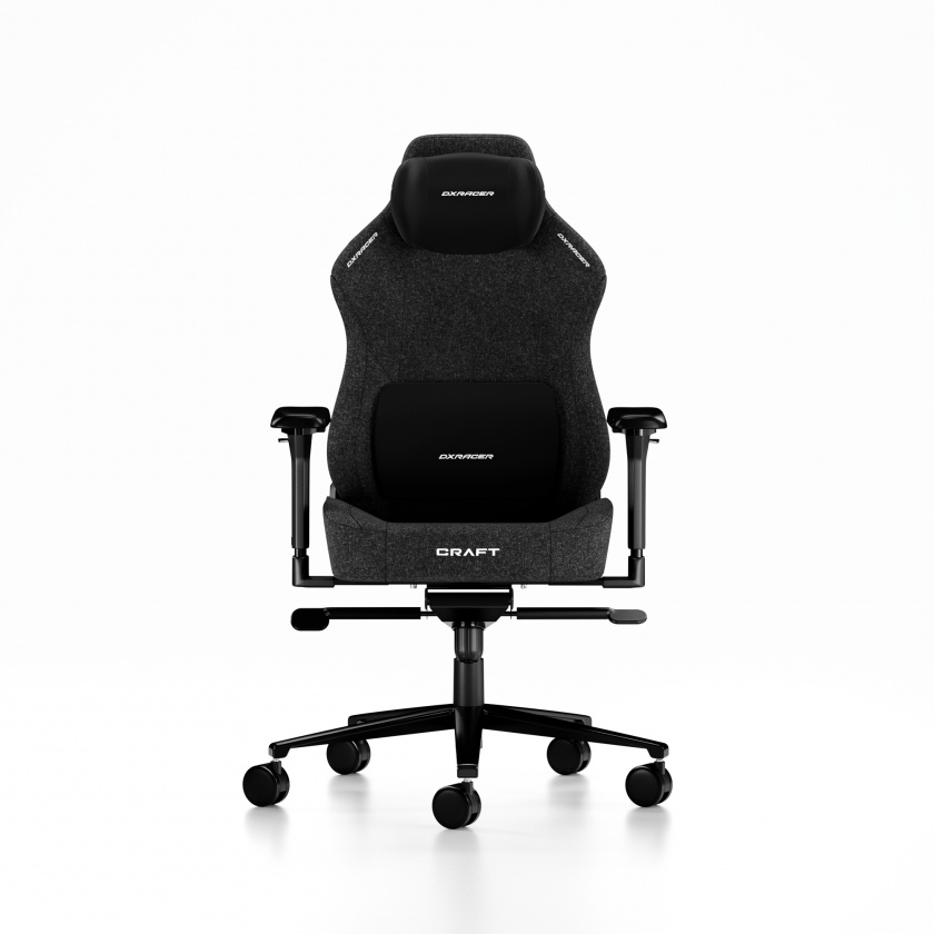 DXRacer CRAFT L Sort Stof