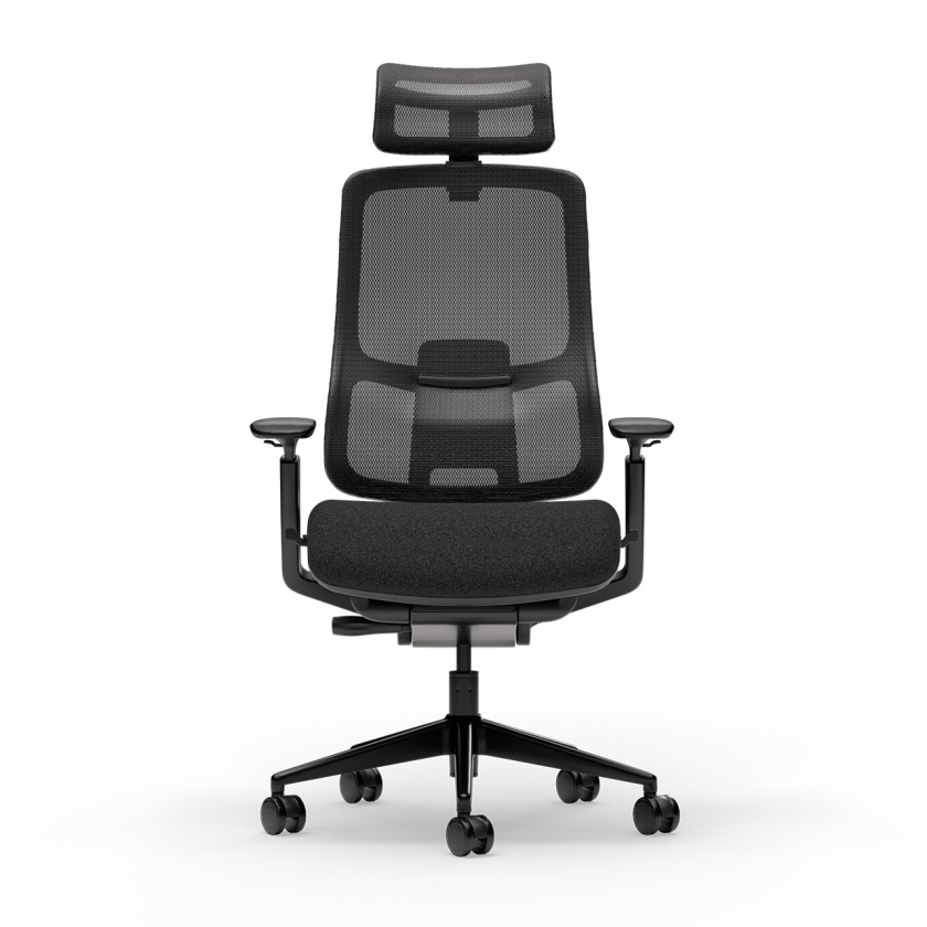 MaxMount NeoXL Ergonomisk Kontorstol – Sort